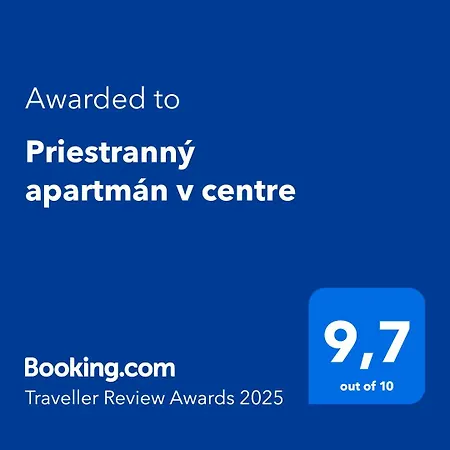 Apartmán Priestranny V Centre Kosice